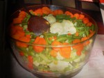 salata de legume fierte