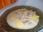 Tocanita de porc cu ciuperci