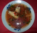 Supa de pui cu rosii