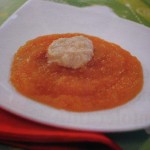Crema de dovleac cu pere si cereale