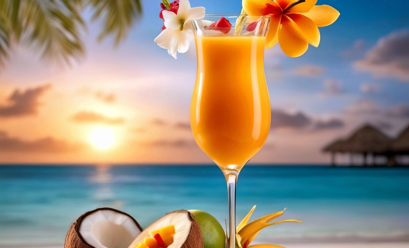 cocktail “Sex on the beach”