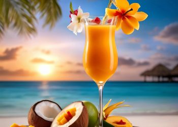 cocktail “Sex on the beach”