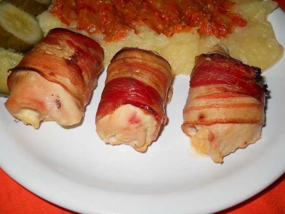 Rulouri De Pui In Bacon Retetele Tale