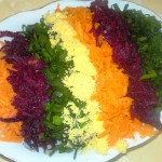 Salata de macrou cu legume