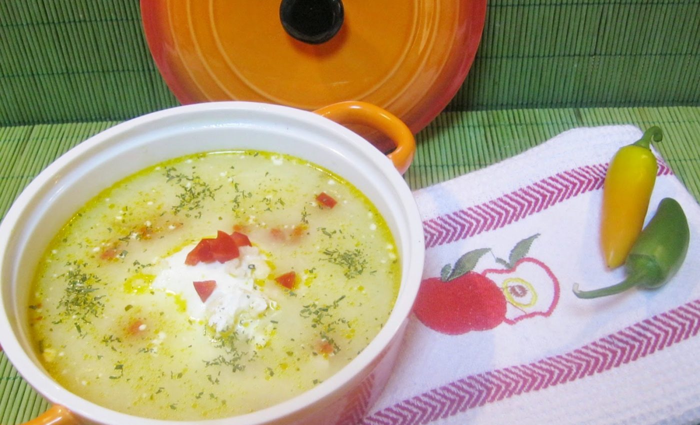 Supa a la grec de oua