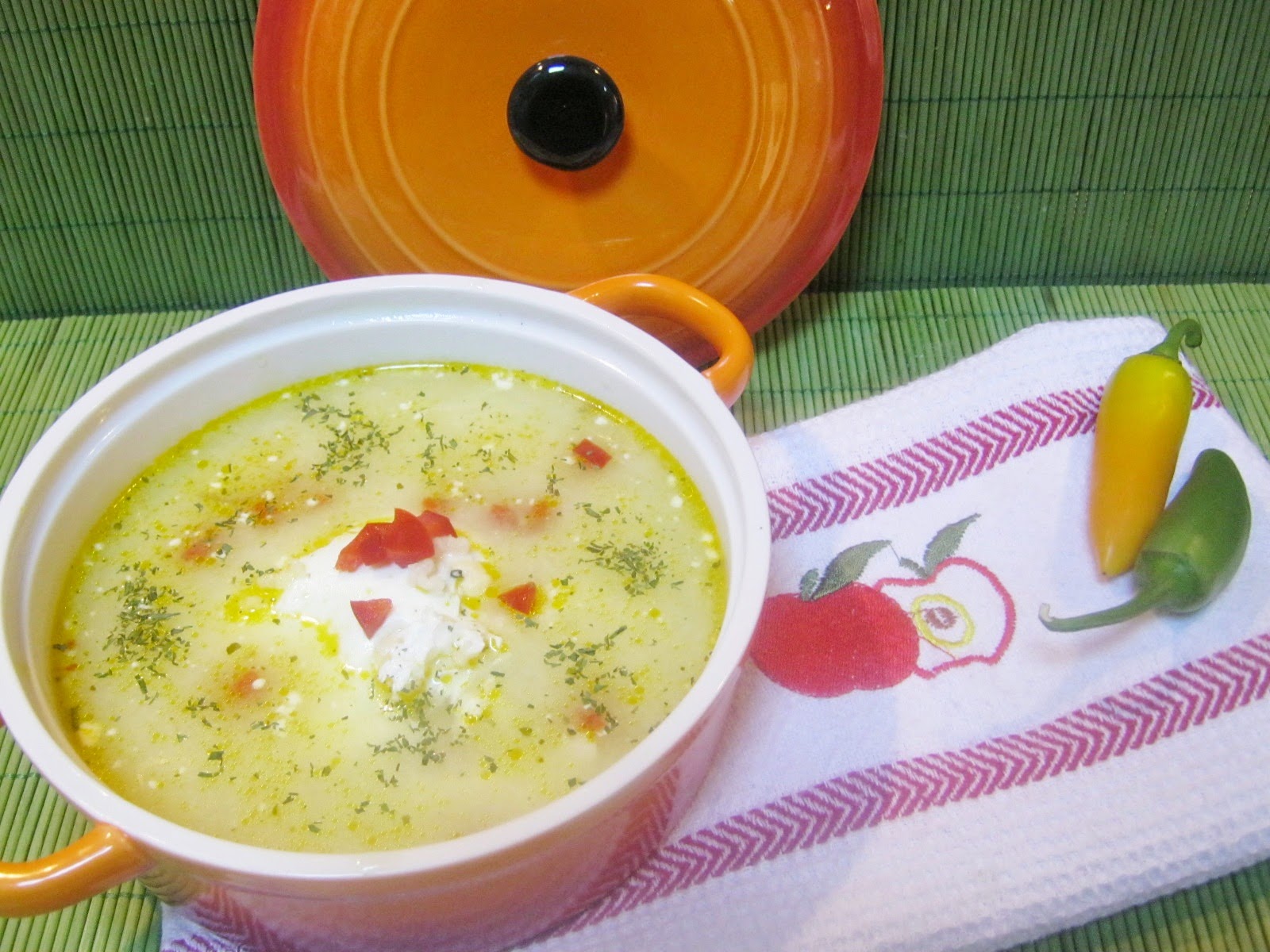 Supa a la grec de oua