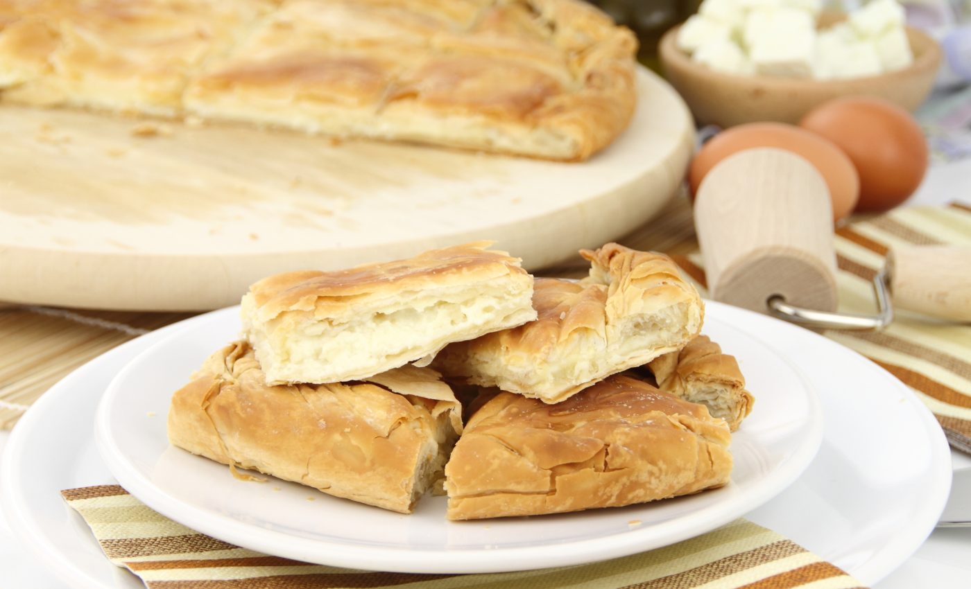 Placinta zambareata cu branza