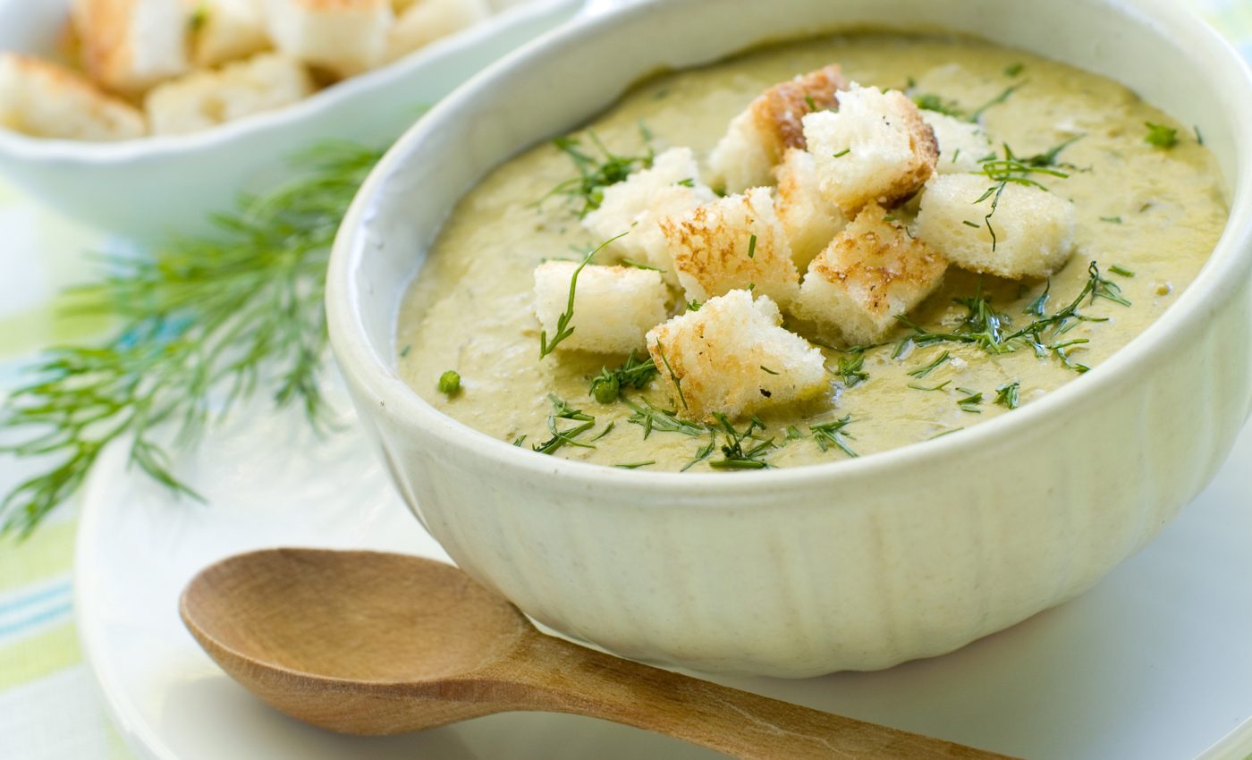 Supa crema de dovlecei