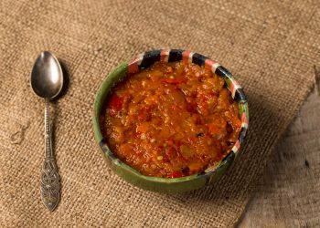 Zacusca de fasole boabe