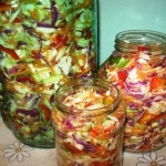 Salata de legume asortate pentru iarna