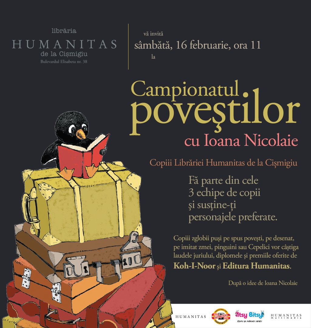Campionatul-povestilor-Libraria Humanitas Cismigiu