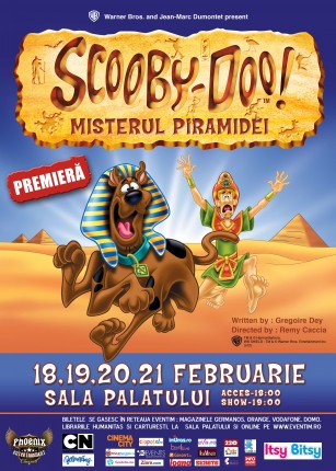 scooby-doo, spectacol scooby-doo, sala palatului, scooby-doo in romania, Scooby-Doo si Misterul Piramidei