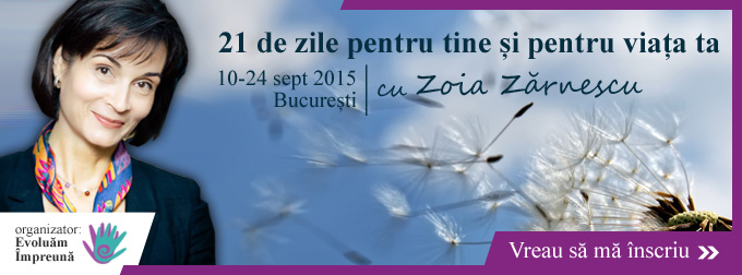 Workshop Zoia Zarnescu, 21 zile pentru tine