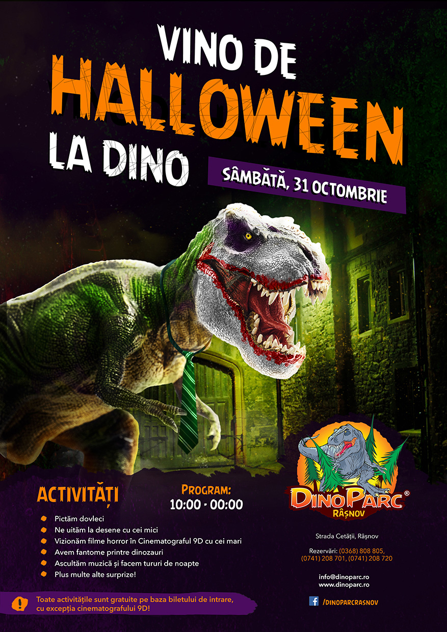 Halloween la Dino Parc