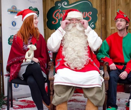 Santa Claus Kingdom gazduieste pentru a doua oara vizita autenticului Mos Craciun din Finlanda