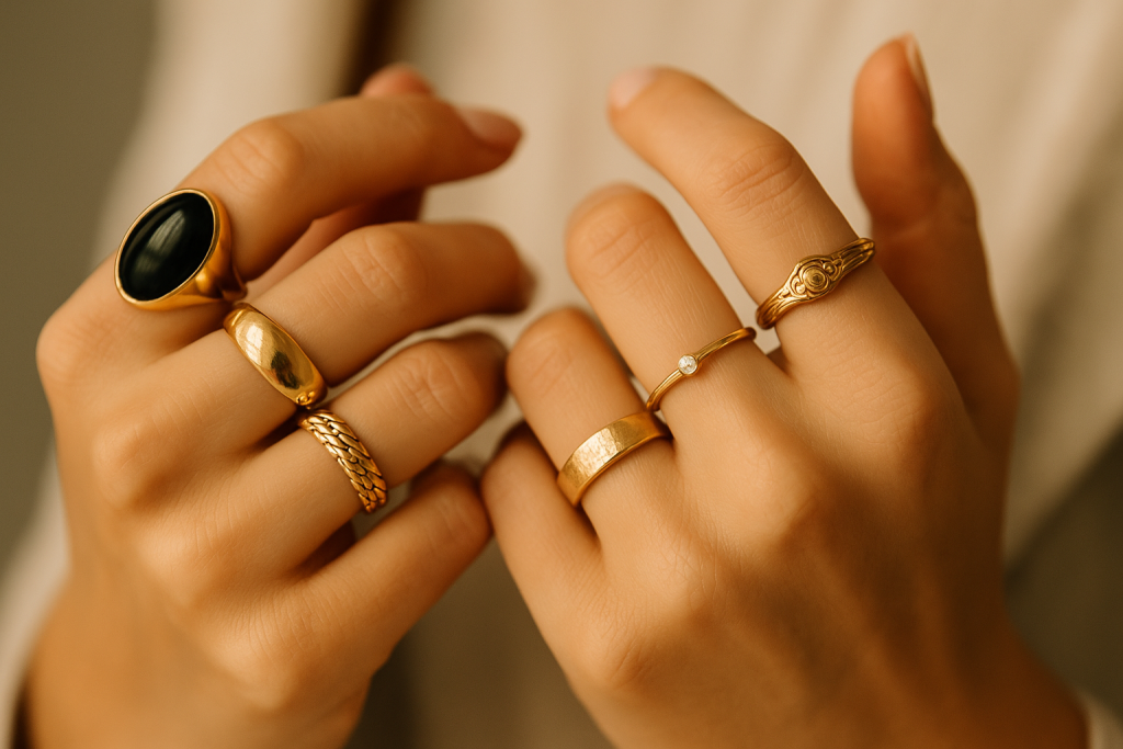 Pe ce degete porți bijuteriile