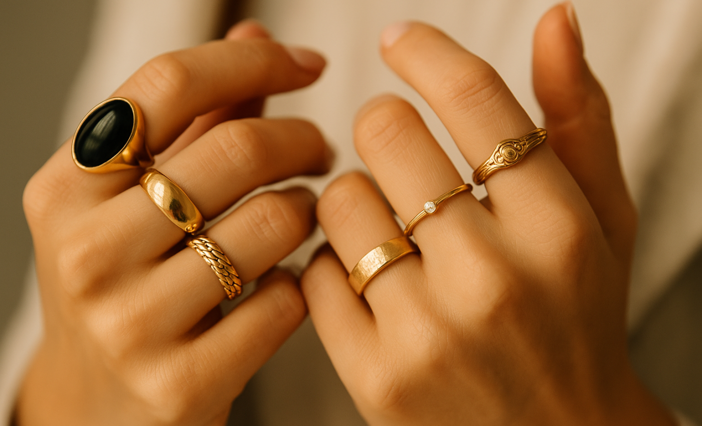 Pe ce degete porți bijuteriile