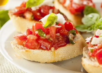 Bruschette cu cascaval