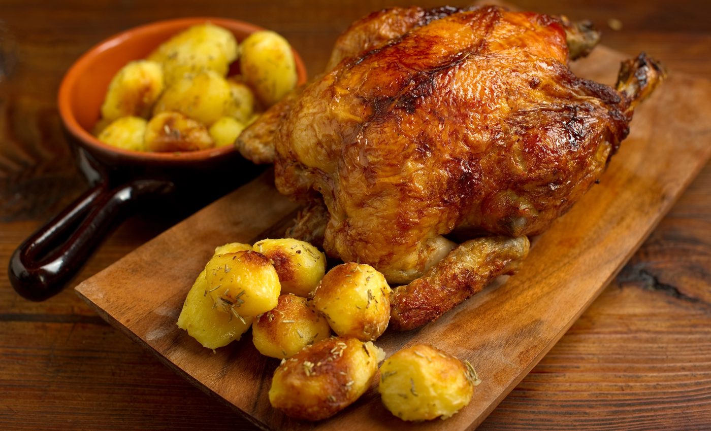 Pui cu condimente naturale la cuptor