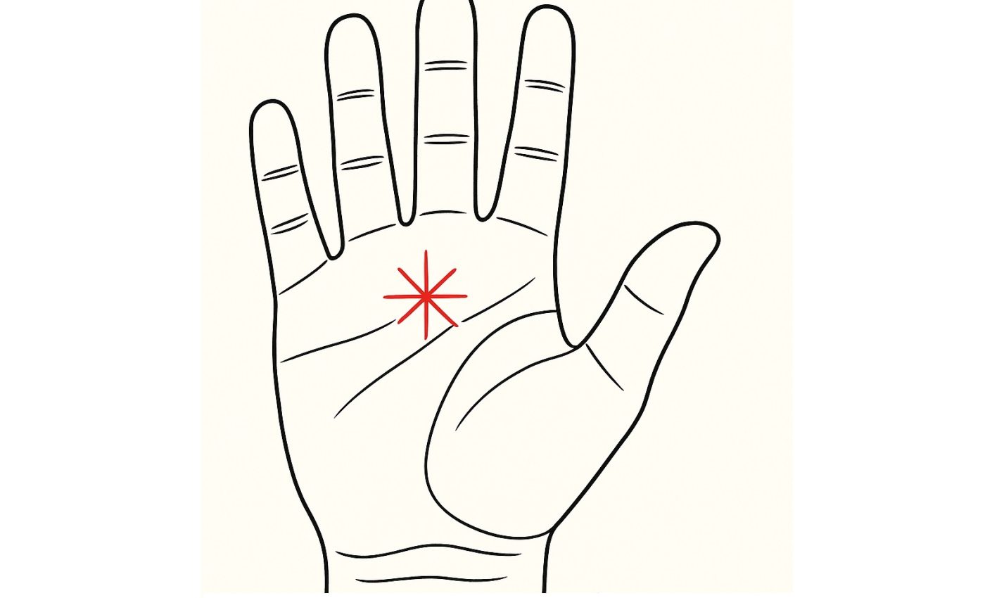 acest semn pe mâini