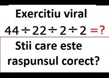 exercitiu de matematica viral
