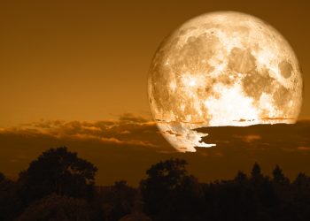 Luna plina a viermelui
