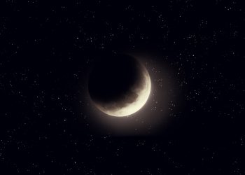 Luna noua in conjunctie cu Mercur si Chiron