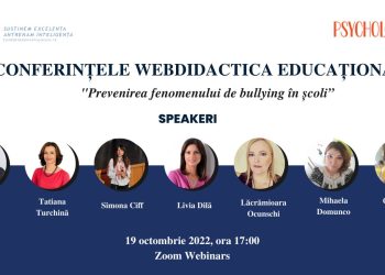 Conferințele Webdidactica educațional: Prevenirea bullyingului în școli