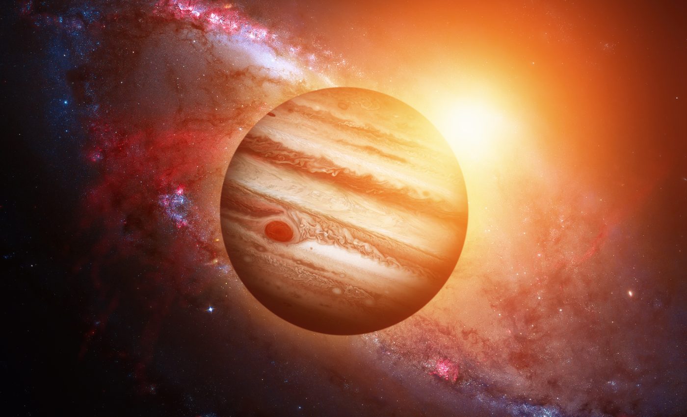 Soarele în trigon cu Marele Benefic Jupiter