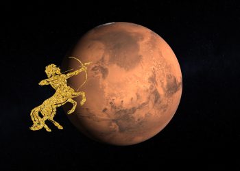 Marte în Săgetător