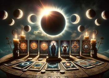 Mesajul cărților de tarot cu prilejul eclipsei totale de Soare