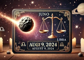 Juno intră în Balanță din 9 august 2024