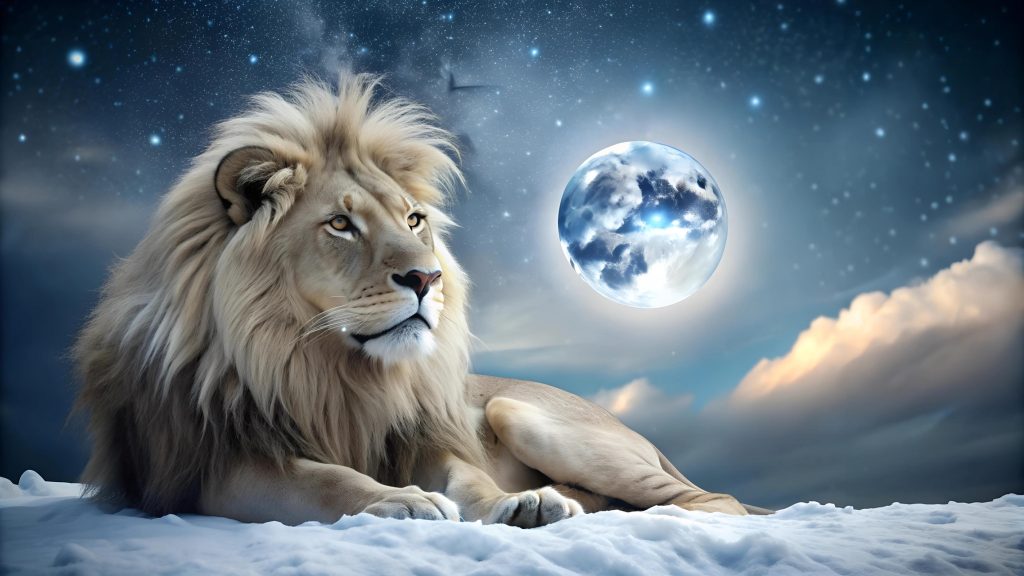 Se apropie Luna Plină a Zăpezii în Leu