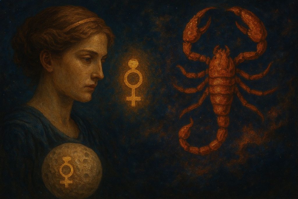 Asteroidul JUNO RETROGRAD în Scorpion