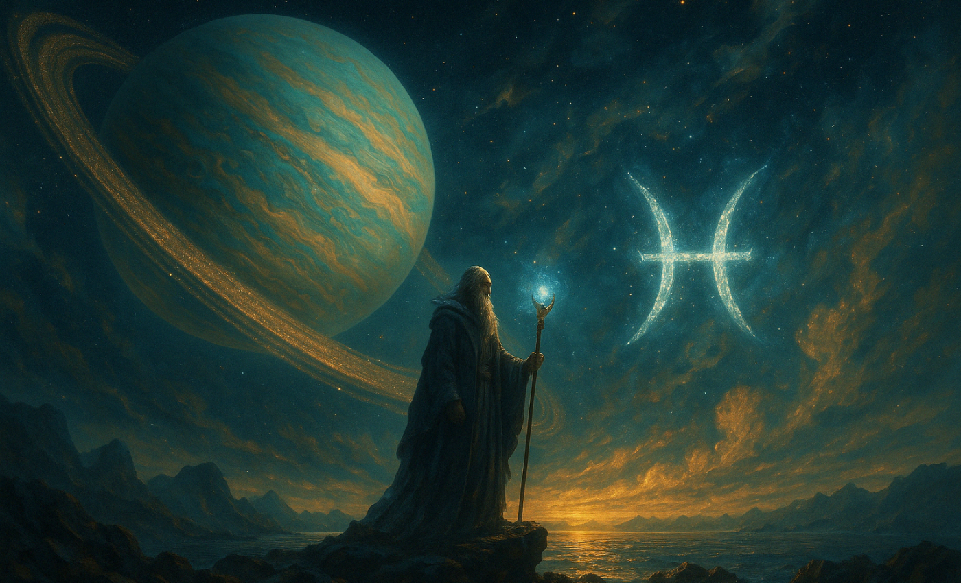 Lordul karmei SATURN conjuncție cu Nodul Nord