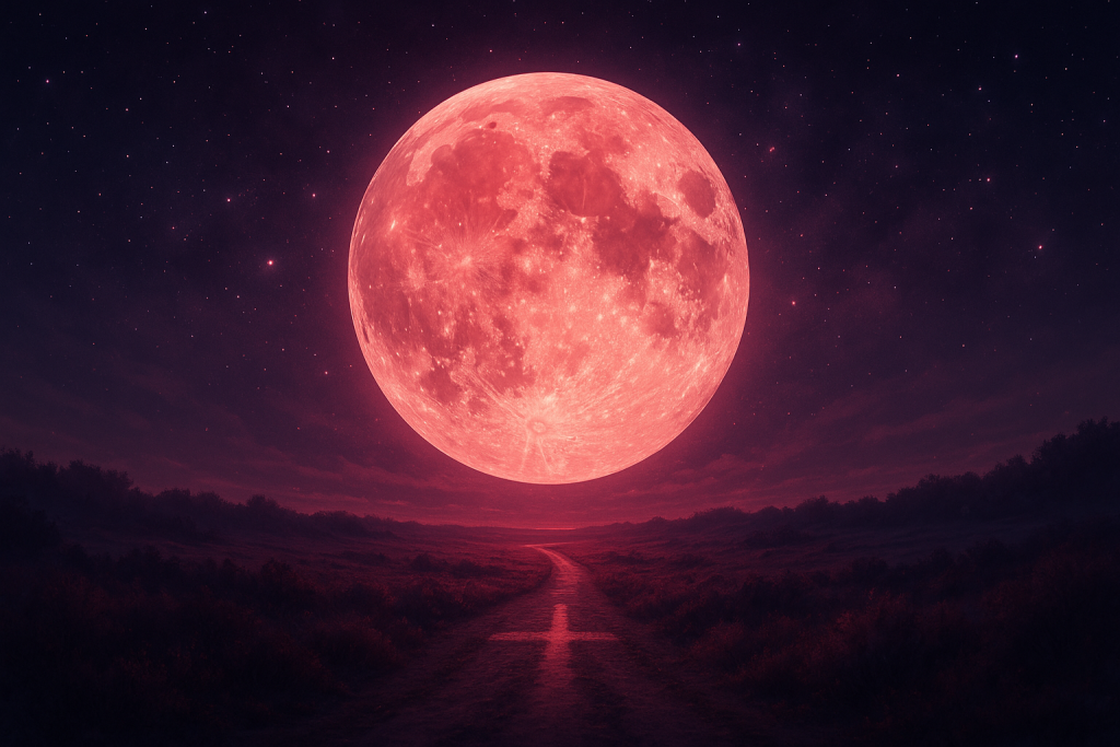 LUNA PLINĂ căpșunie din 11 iunie