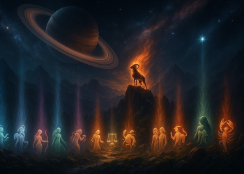 DAR ZODIE SATURN in Berbec