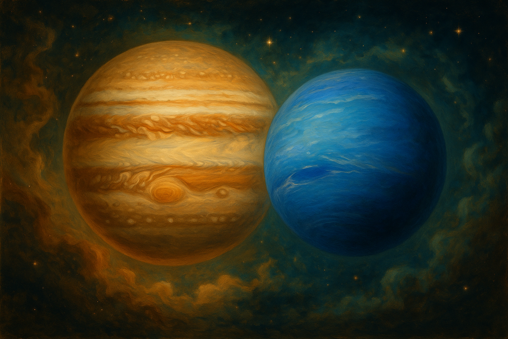 JUPITER și NEPTUN 18 iunie