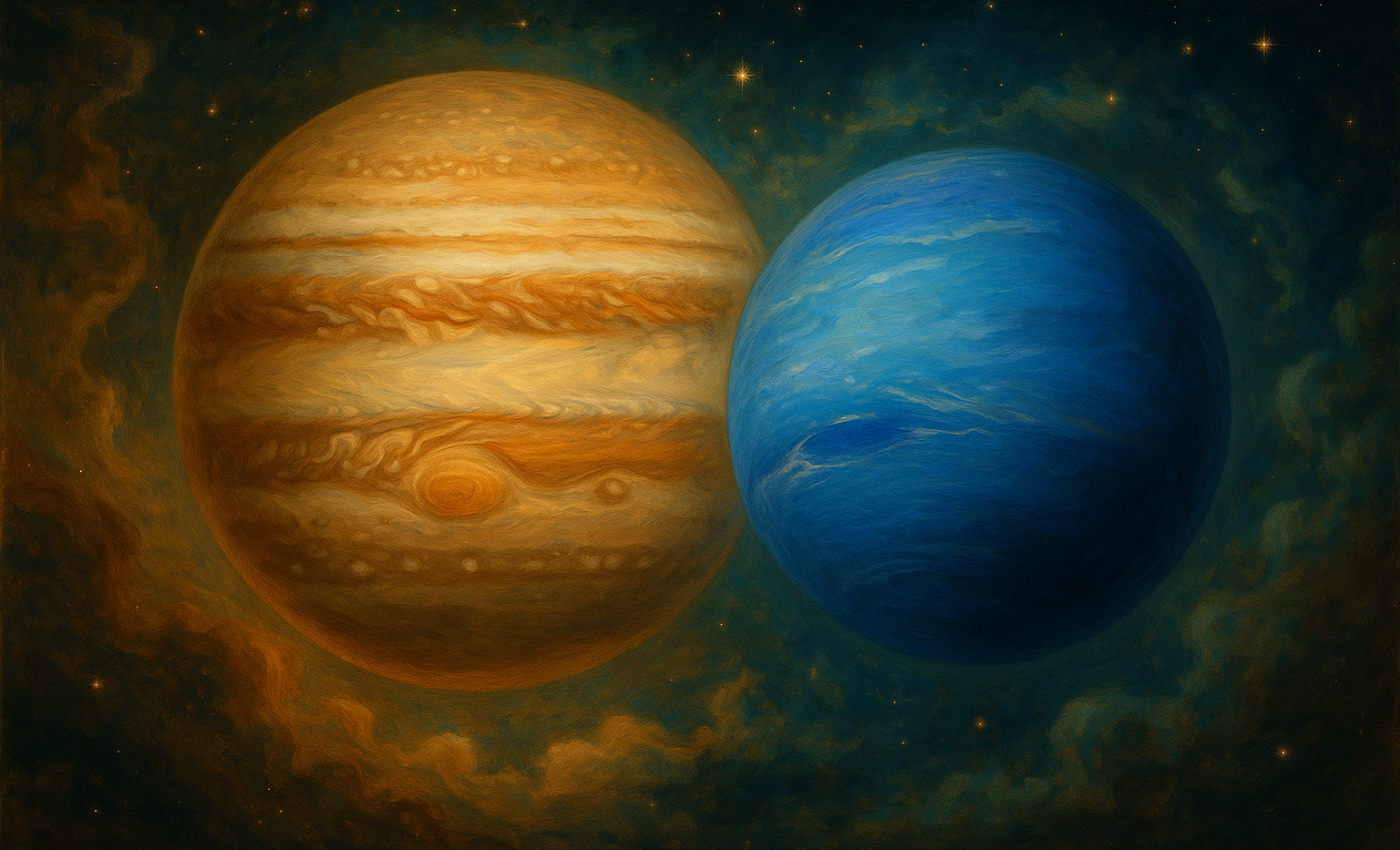 JUPITER și NEPTUN 18 iunie