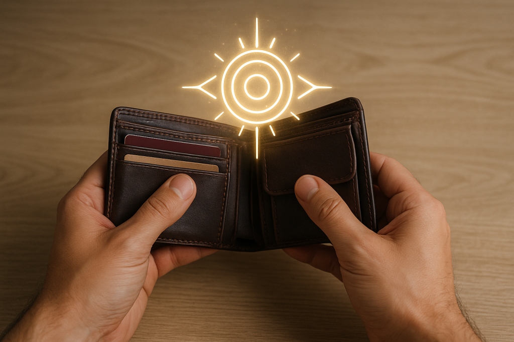 metodă să-ți cureți portofelul energetic