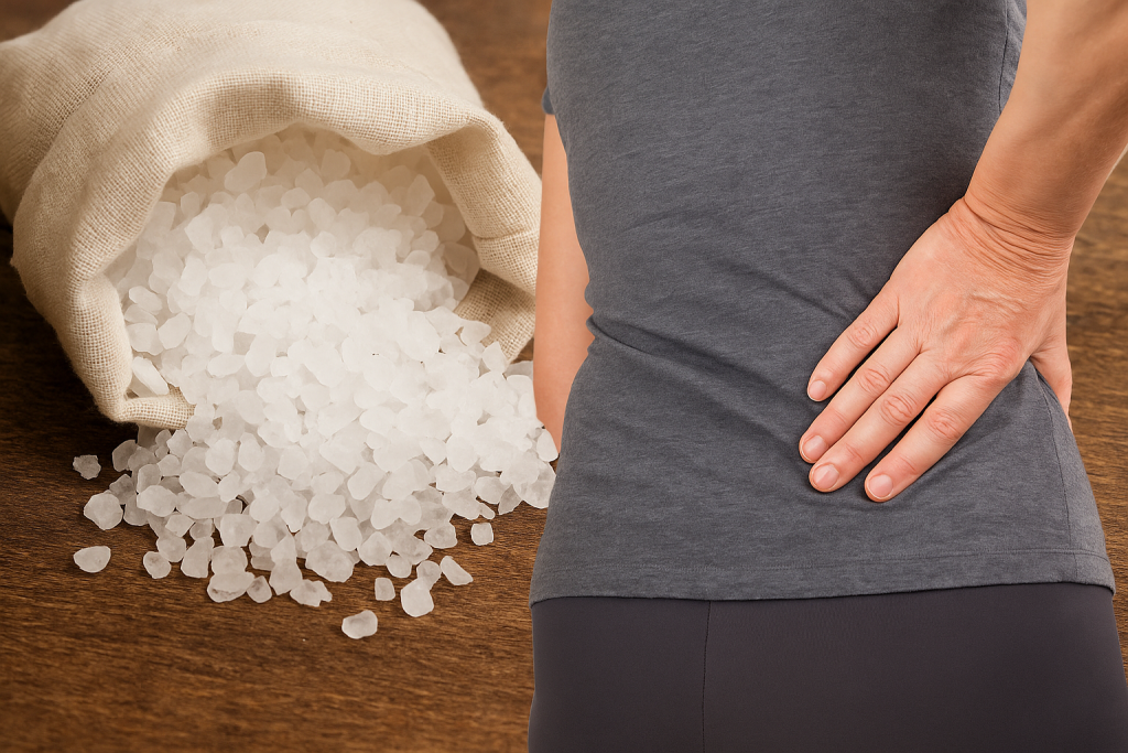 SARE GRUNJOASĂ împotriva DURERILOR DE SPATE