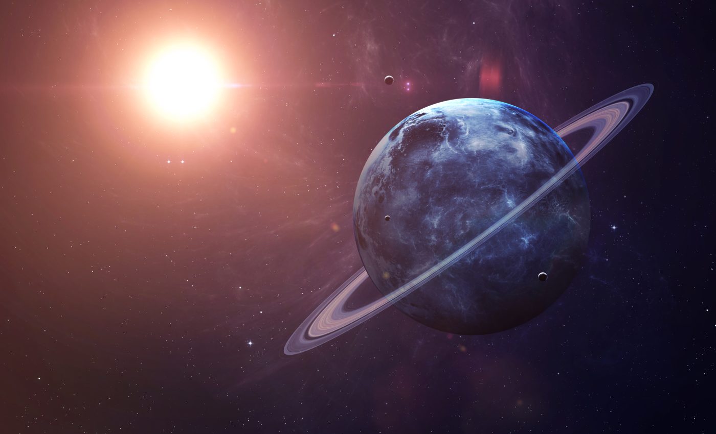 Soarele și Uranus 23 iulie