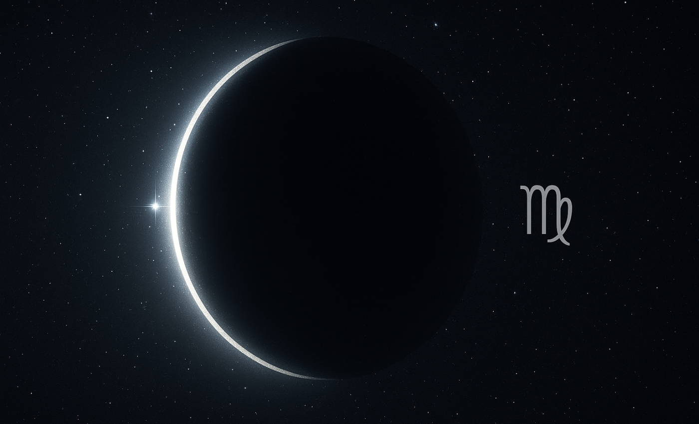 Lună nouă NEAGRĂ în Fecioară – 23 august 2025