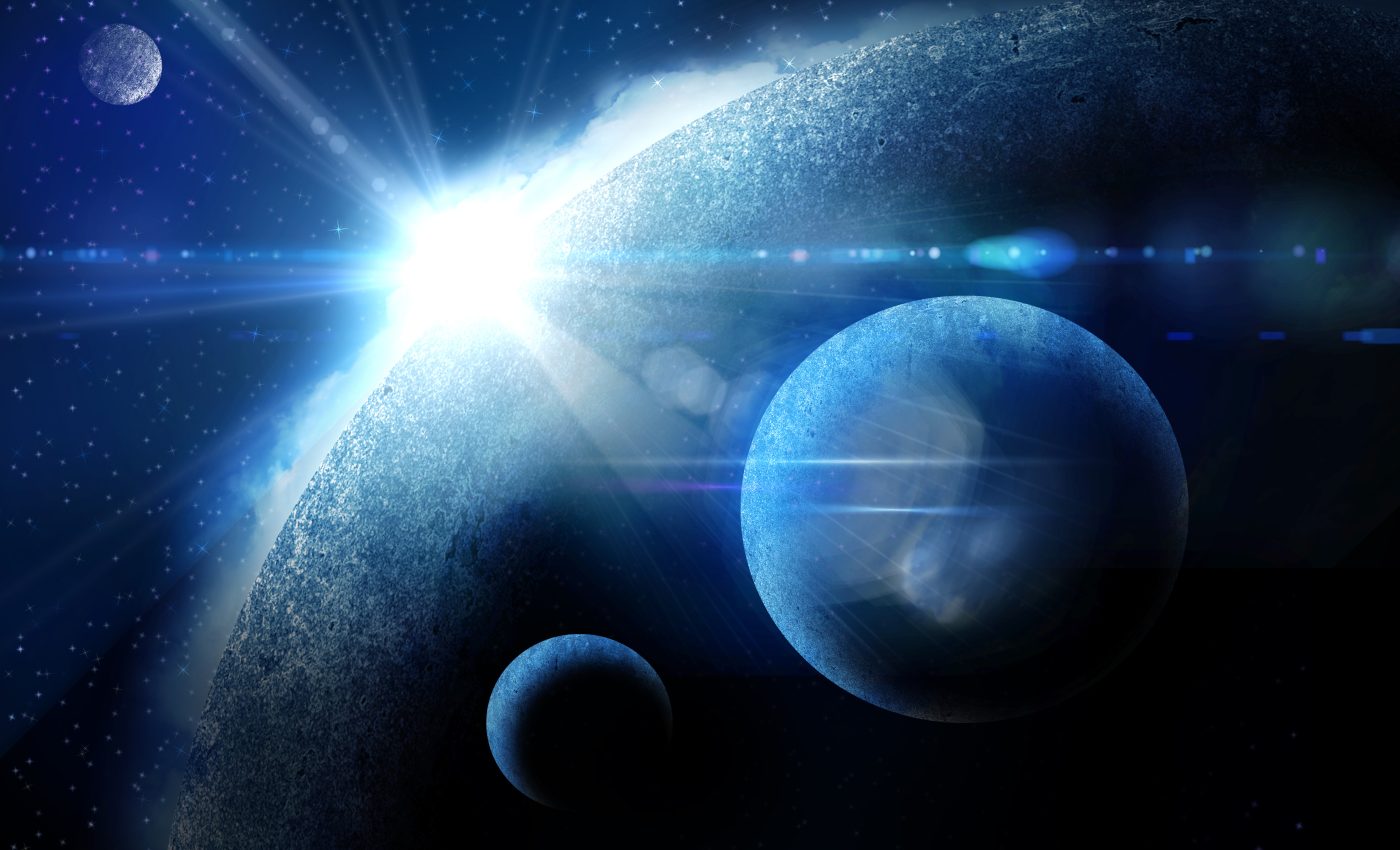 întâlnirea cosmică dintre Uranus și Neptun