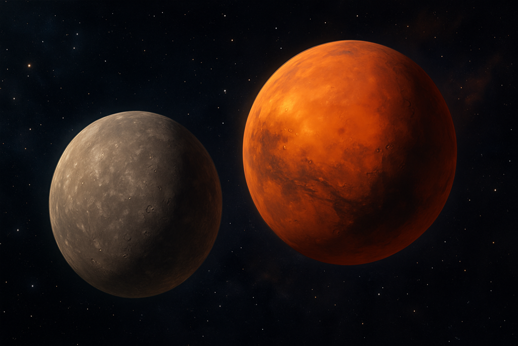 noroc zodii Mercur și Marte