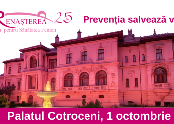 Palatul Cotroceni lumina roz împotriva cancerului de sân
