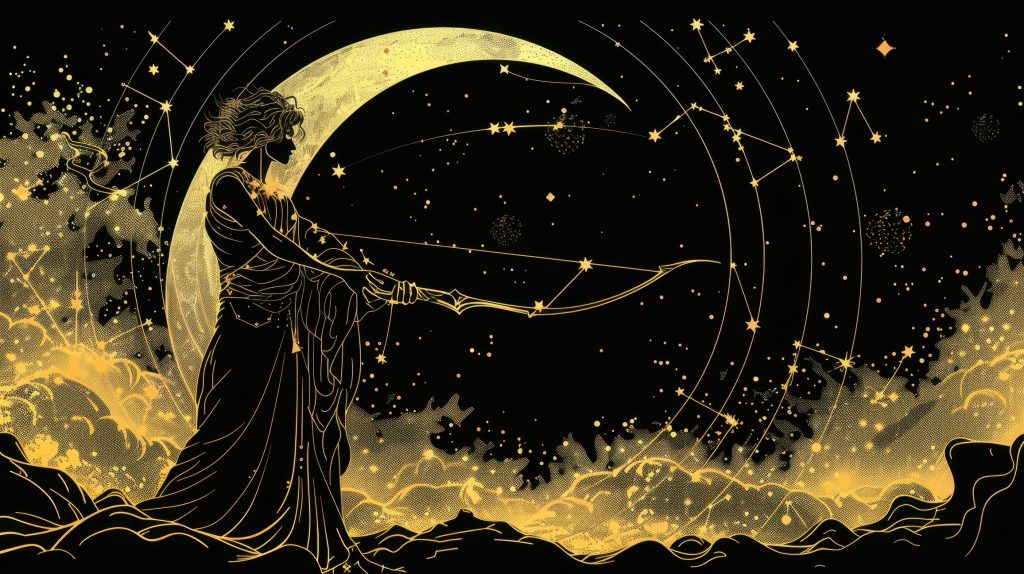 Luna în Săgetător abundență