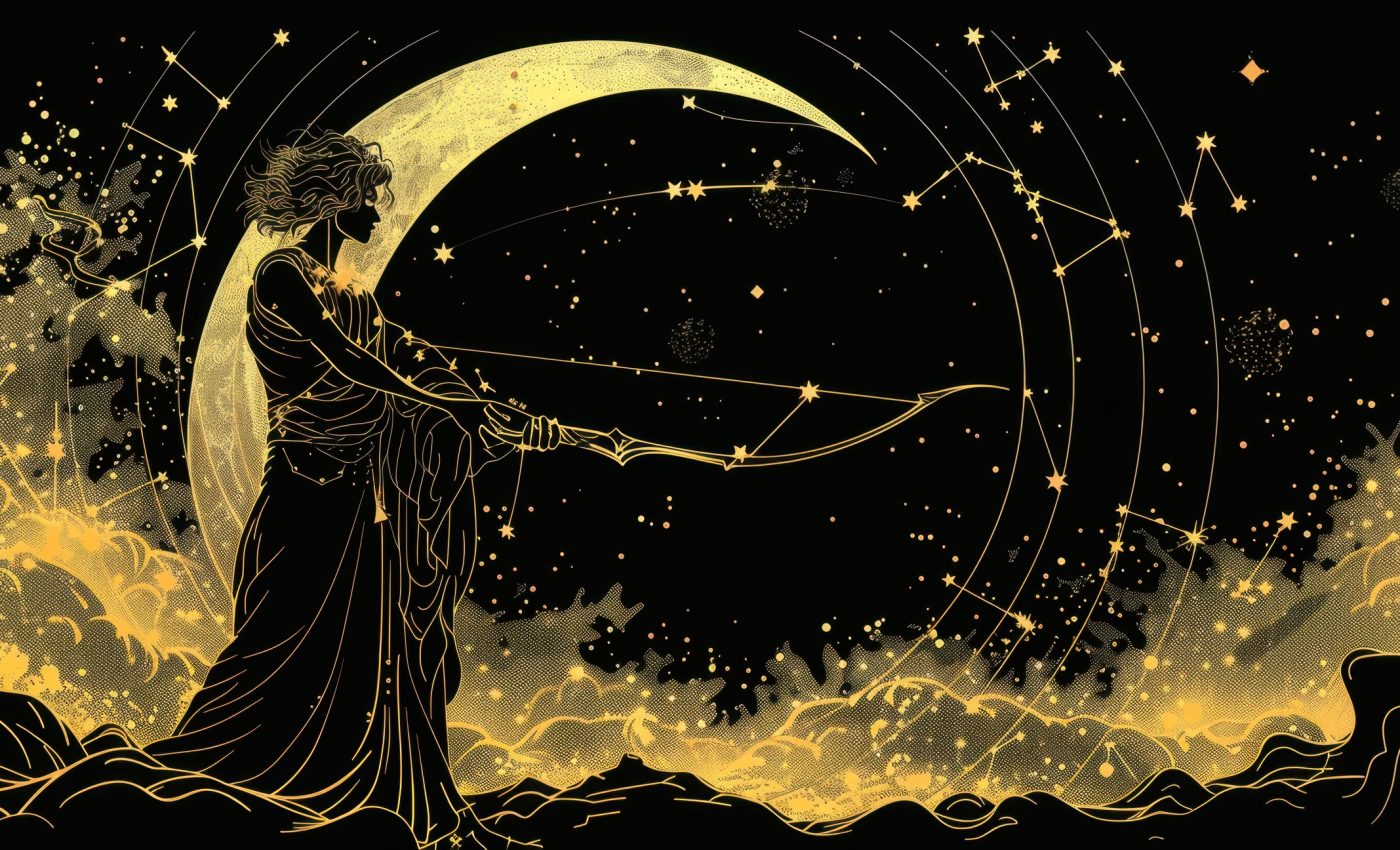 Luna în Săgetător abundență