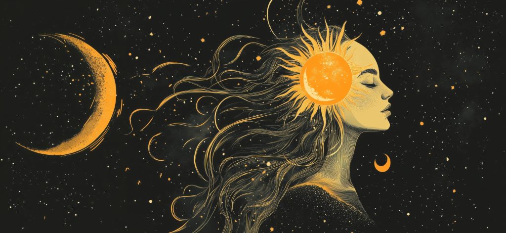 Lună–Venus noroc și abundență ZODII