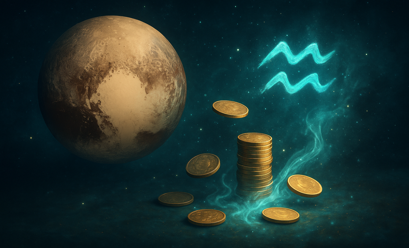 Horoscopul banilor pentru Pluto direct în Vărsător